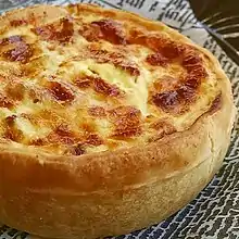 Ham and cheese quiche