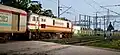 02423 Dibrugarh Rajdhani (COVID-19 AC Special) leaving Katihar