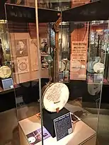 1840s era banjo  in &nbsp;American  Banjo  Museum