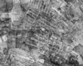 1927 aerial view of part of eastern Baltimore City and County, Maryland, showing the Old Harford Rd / Taylor Ave area; road names labeled in white (Image from the U. S. Agricultural Stabilization and Conservation Service, via the Maryland Geologic Survey and Johns Hopkins University - Sheridan Library)
