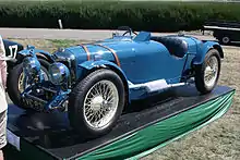 Nine Brooklandsopen 2-seater 1931