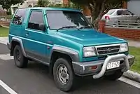 1997 Feroza Limited hardtop (F300B; second facelift, Australia)