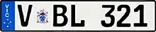 Australia – Victoria (vanity plate)