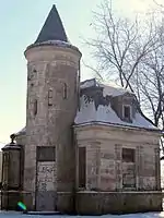 Entrance lodge to the palace