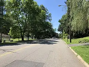 Neighborhood reflecting the residential nature of West Caldwell