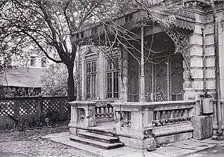 Intrarea Libertății no. 3, Bucharest, c.1900, demolished in the 1980s, unknown architect