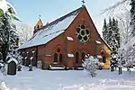 The church in snow (2010)