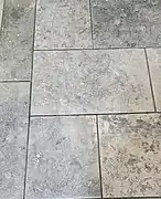 Tuxedo Grey: Kansas Historical Society archives entrance flooring