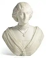 Sculpture of Risi by Auguste Clésinger