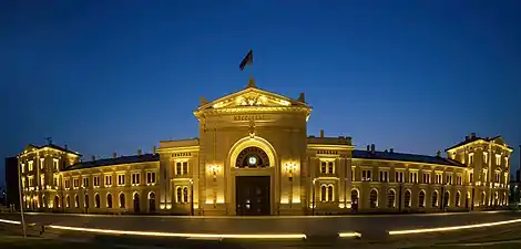Ex Main railway station by Dragutin Milutinović in Belgrade, 1884