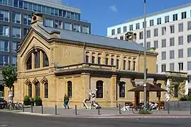 The old suburban station (2013), renovated in 2012 and containing an event venue (2022)
