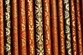 Decorated organ pipes