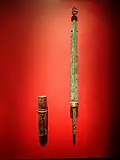 Chinese swordstaff called a pi (鈹), Han dynasty