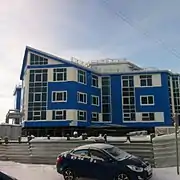 Building of the representative office of Gazprom