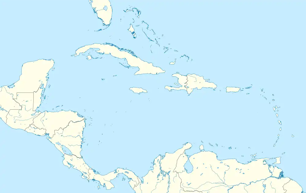 Willemstad is located in Caribbean
