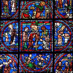 Bay 37Typological Passion(Descent from the Cross)