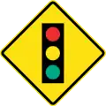 PO-11Traffic lights ahead