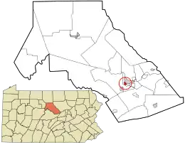 Location in Clinton County and the U.S. state of Pennsylvania.