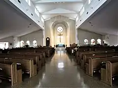 Interior toward altar