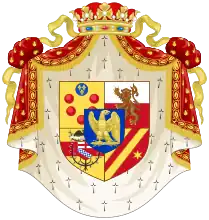 Blason Elisa Bonaparte (1777-1820) orn