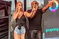 Nah and Haddaway performing at Cologne Pride, 2019