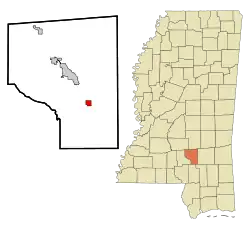 Location of Seminary, Mississippi