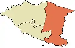 Location of Jasin District in Johor