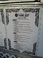 Menu at the Alder Street food cart pod, 2013