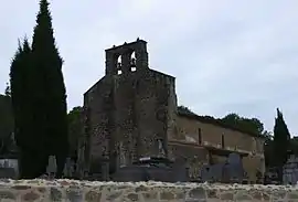 The church in Loubens