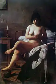 The awakening of the maid (1887)Eduardo Sívori