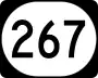 Kentucky Route 267 marker