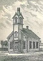 Seventh-Day Adventist Church, built in 1875