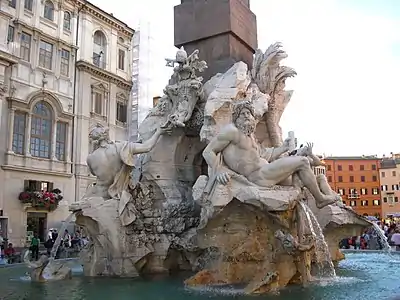 Fountain of the Four Rivers, Rome (1648-1651)