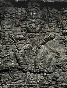 Goddess Nana, 6th century CE. Kafir Kala, Uzbekistan