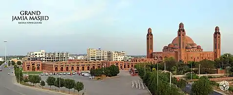 A view of Bahria Grand Mosque
