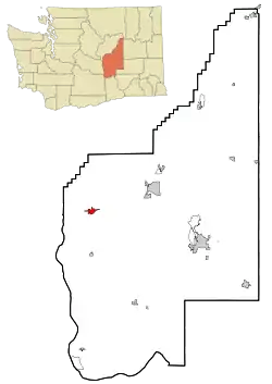 Location of Quincy, Washington