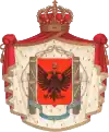 Arms of Dominion of King Victor Emmanuel III of the Albanians, 1939–1945