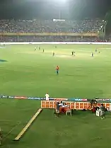 Green Park Stadium during Gujarat Lions vs Mumbai Indians IPL match