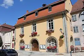 The town hall in Sarre-Union