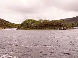Unnamed micro island on Loch Veyatie