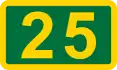 alt=Highway 25
shield}}