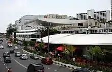 Komtar Walk along Prangin Road, 2010.