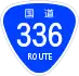 National Route 336 shield