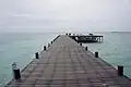 Jeti dan Laut Kapalai Resort Sabah.