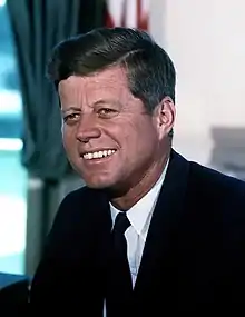 US president John F. Kennedy (AB, 1940)