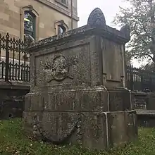 Grave of William Lawson's father and family