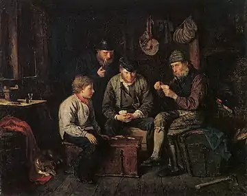 Sailors Playing Cards (1871)