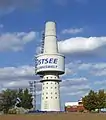 A former reconnaissance tower, (Aufklärungsturm), this tower now hosts a restaurant