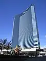 Outside Vdara's entrance