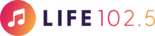 Life 102.5 logo